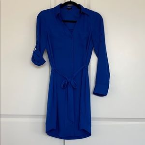 Express portifino shirt dress